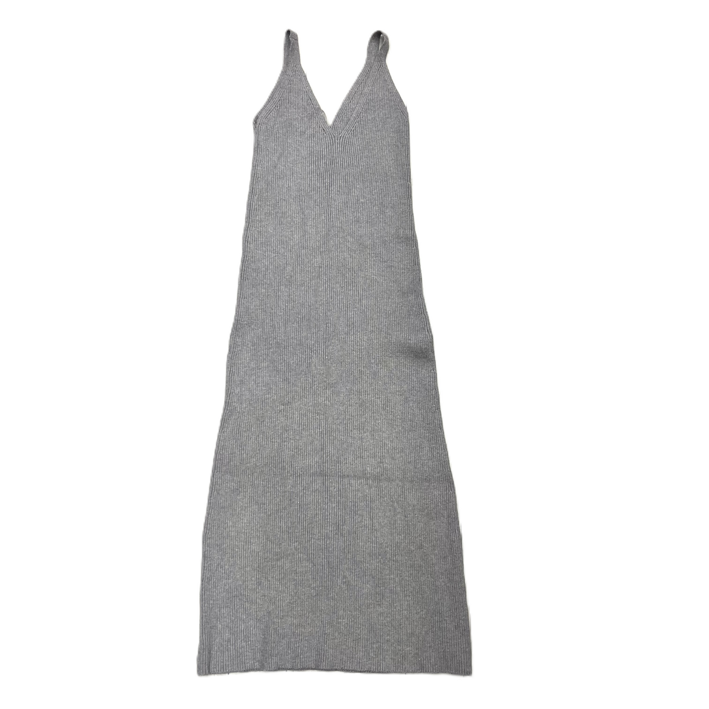 Dress Casual Maxi By Zara In Grey, Size: S