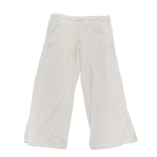 White Pants Linen By Banana Republic, Size: S