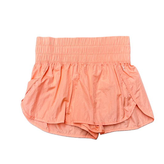 Athletic Shorts By Free People In Orange, Size: Xl