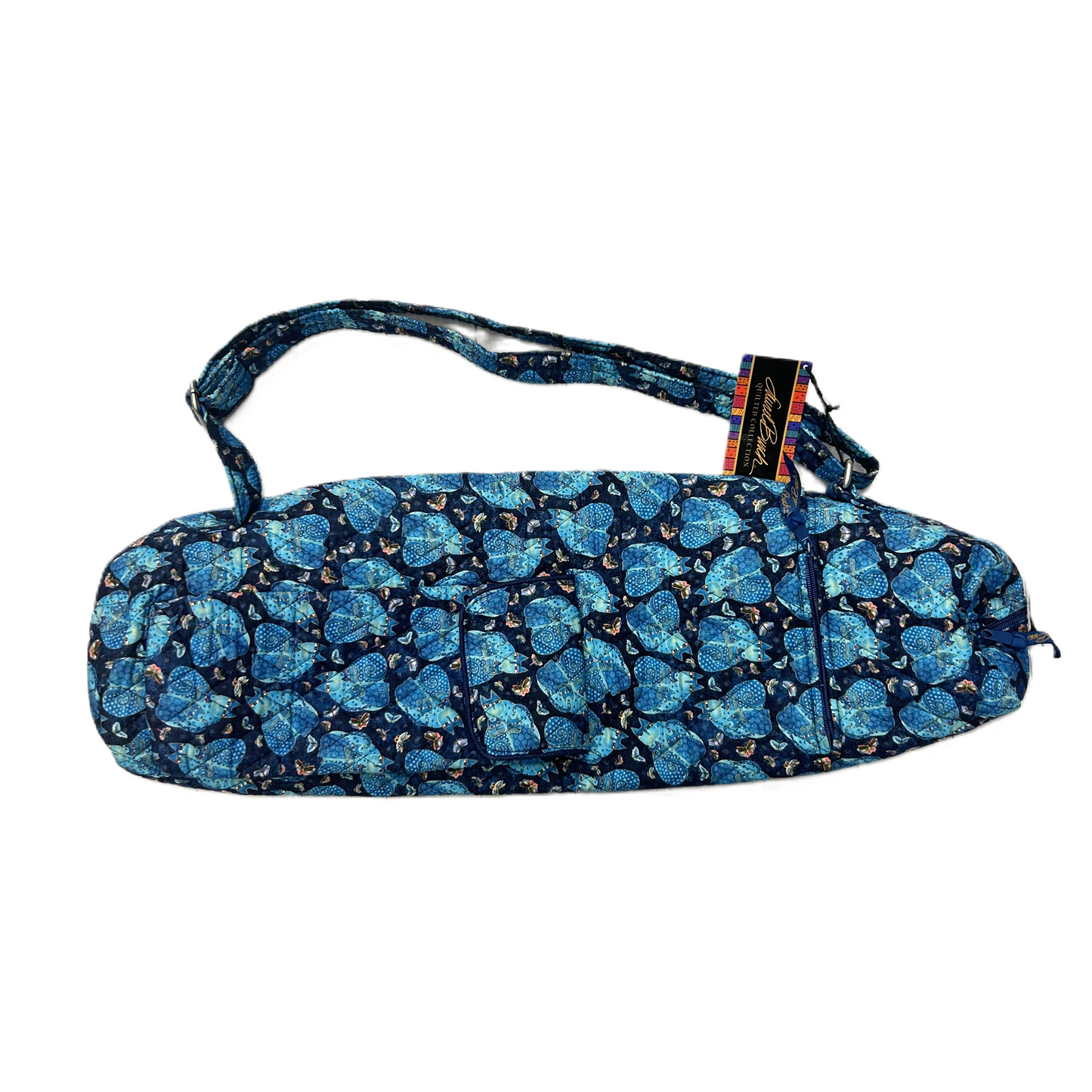 Yoga Bag  By Laurel Burch, Size: Large