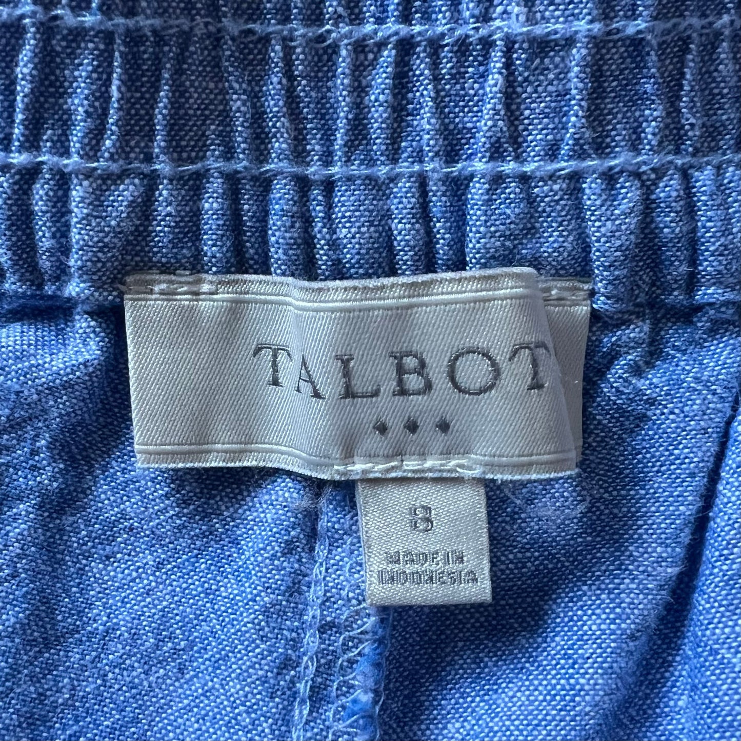 Pants Wide Leg By Talbots In Blue, Size: M