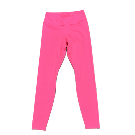 Pink Athletic Leggings By Nike, Size: M