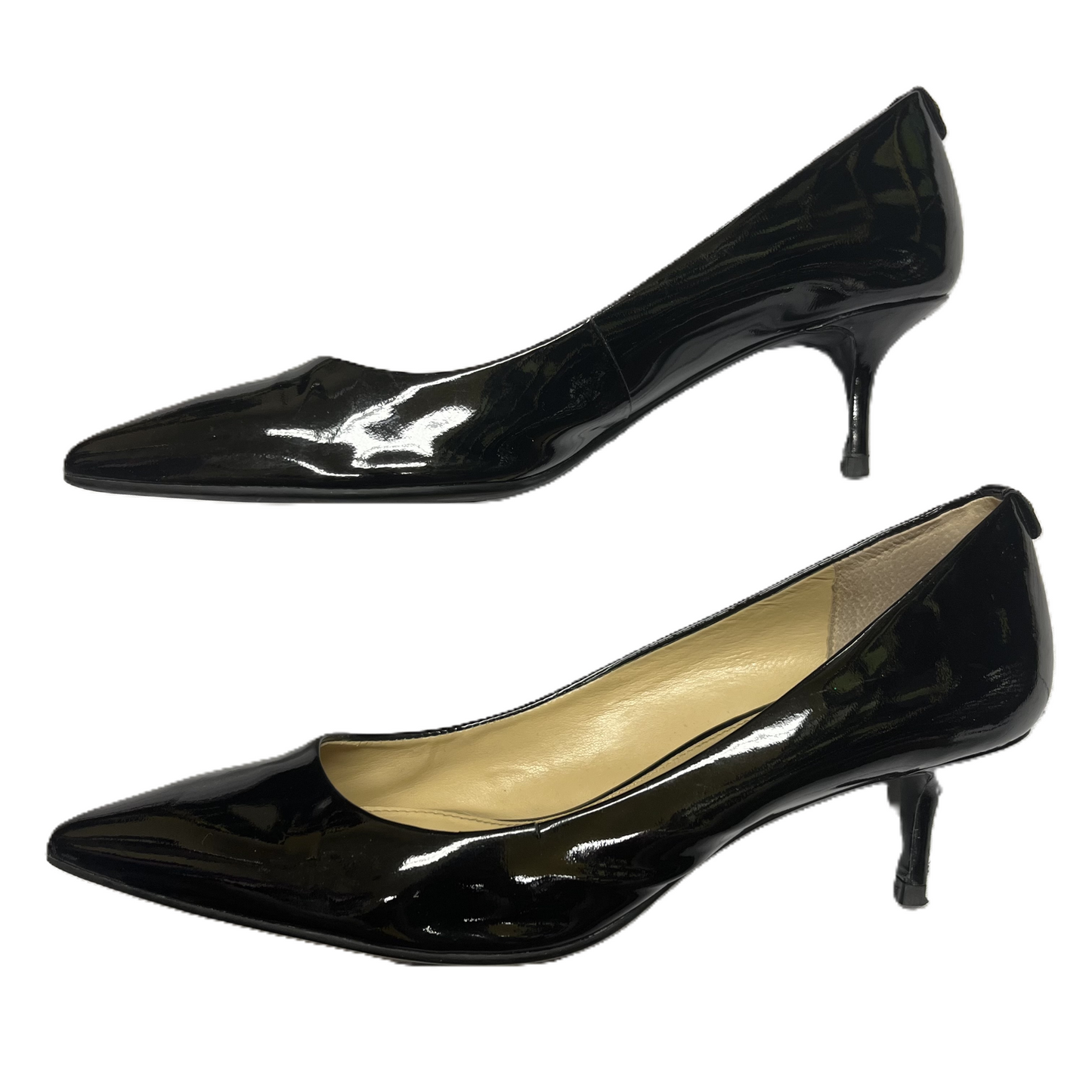 Black Shoes Heels Kitten By Michael By Michael Kors, Size: 9