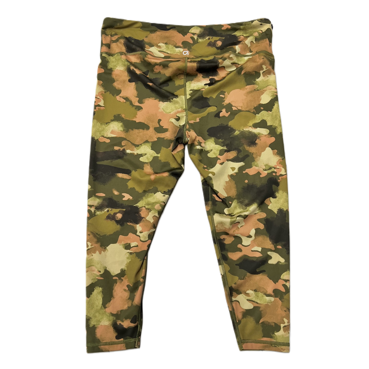 Athletic Leggings By Gap In Camouflage Print, Size: Xl