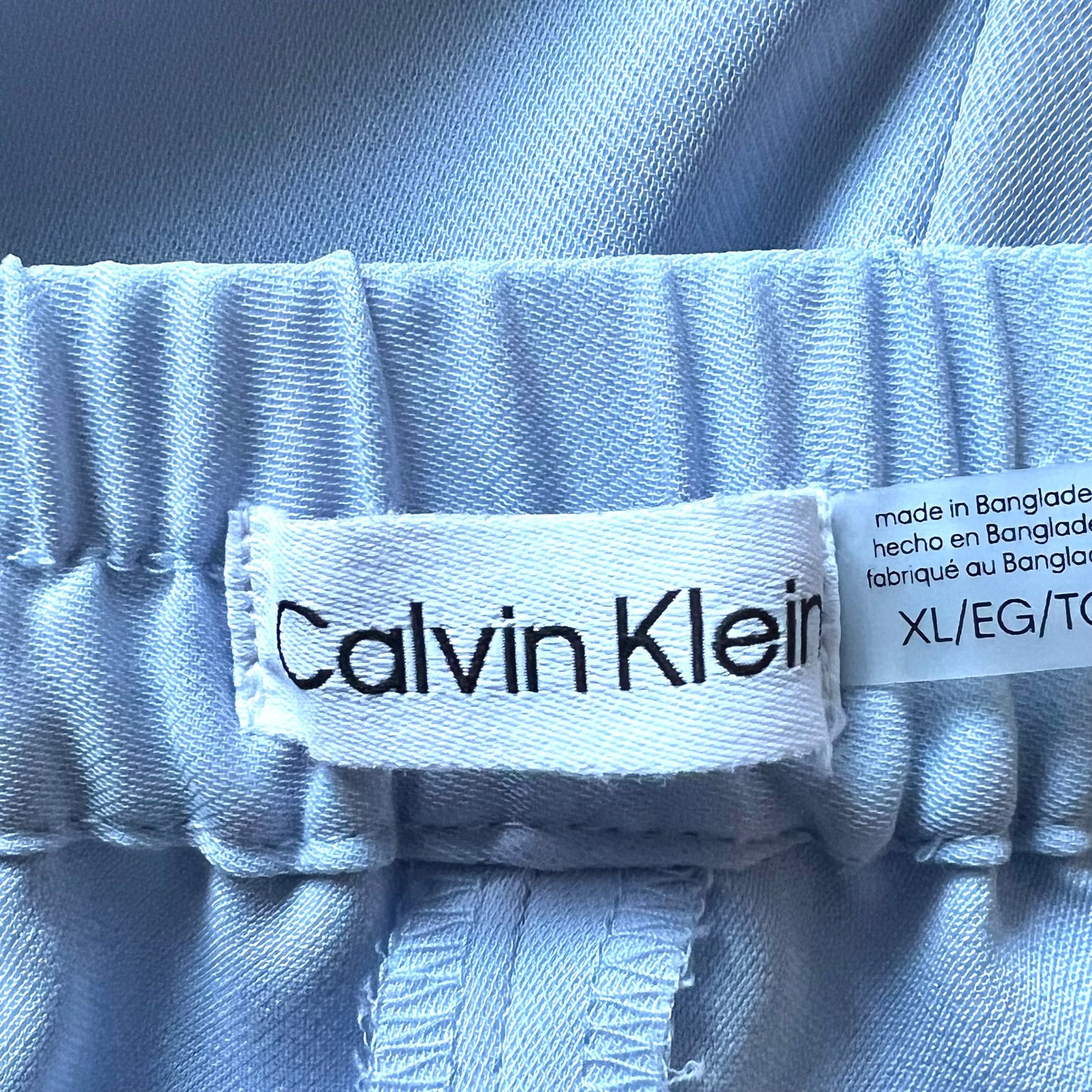 Pants Wide Leg By Calvin Klein In Blue, Size: Xl