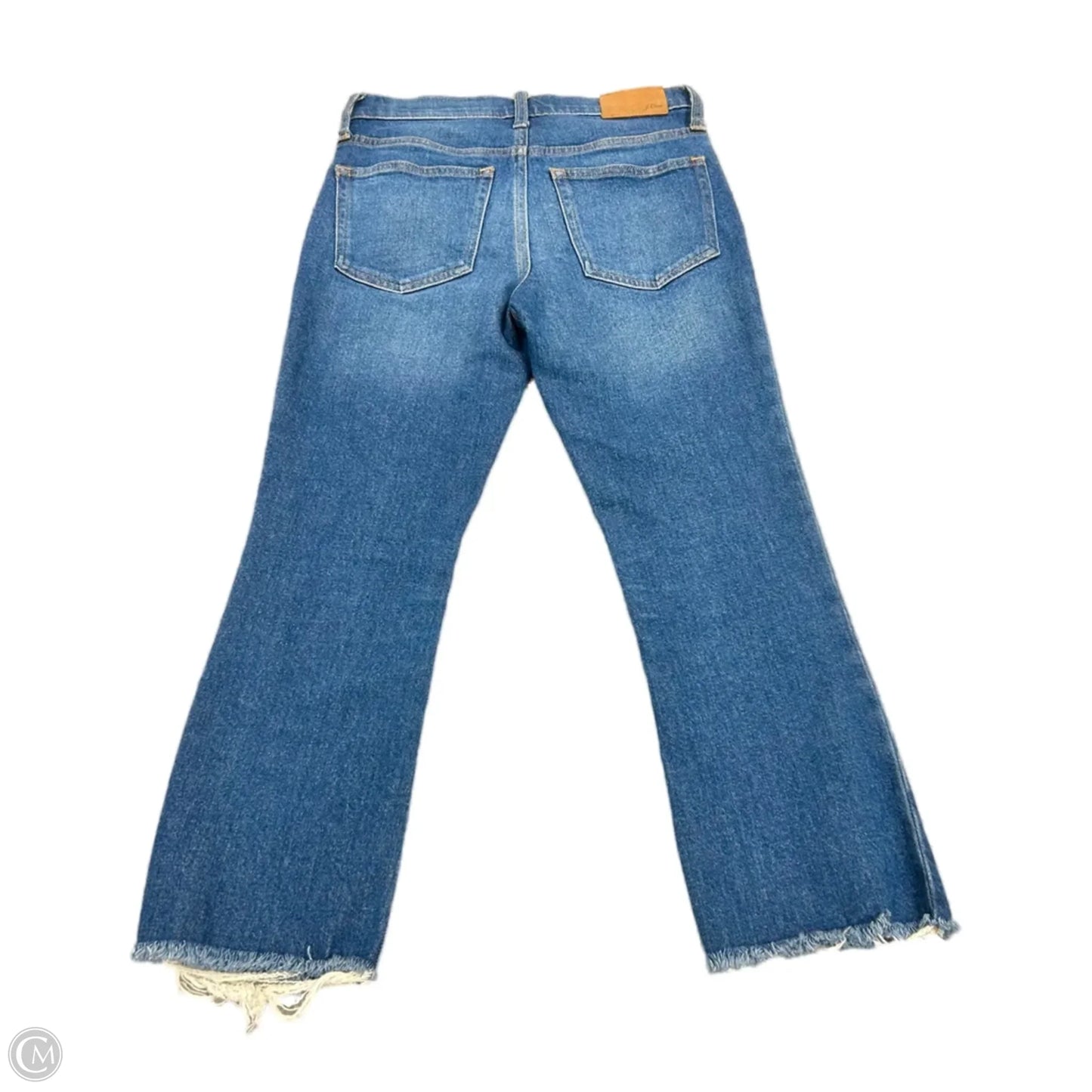 Jeans Boot Cut By J. Crew In Blue Denim, Size: 0