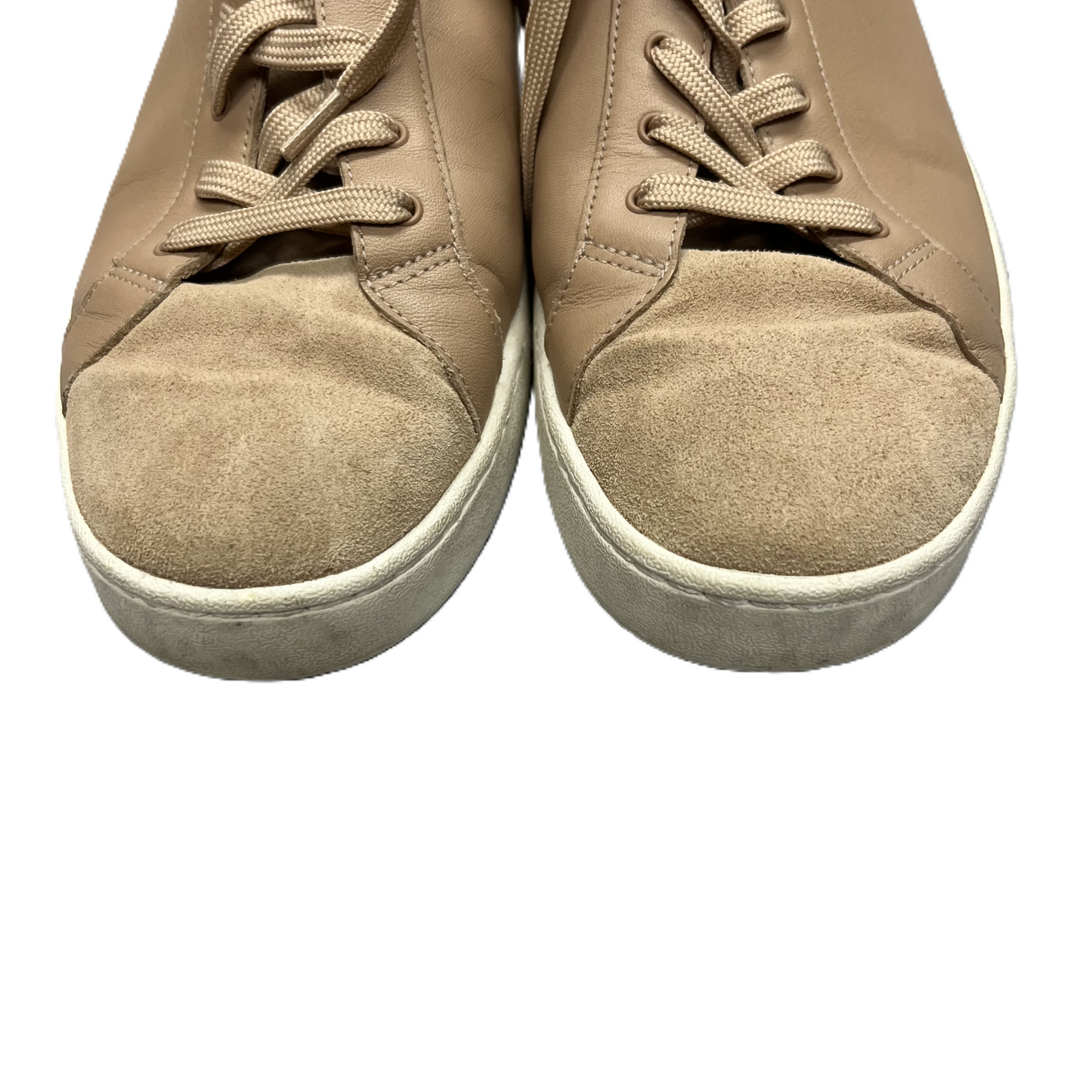 Tan Shoes Sneakers By Vince, Size: 7.5