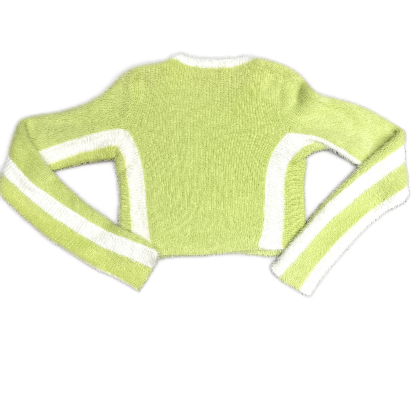 Green & White Sweater By For Love & Lemons, Size: S