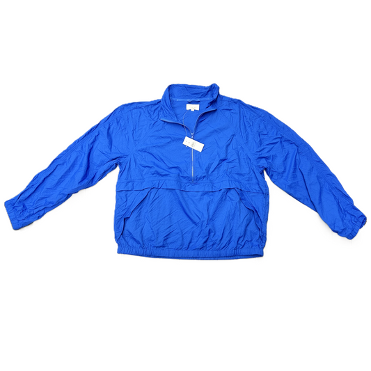 Jacket Windbreaker By Lou And Grey In Blue, Size: L