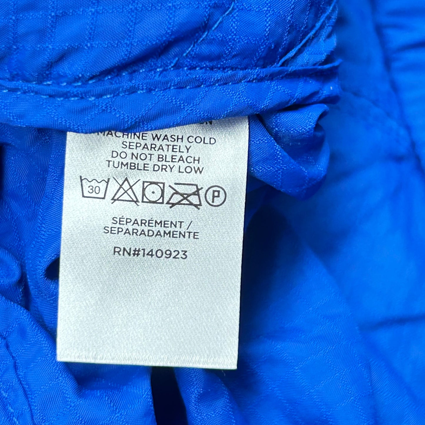 Jacket Windbreaker By Lou And Grey In Blue, Size: L