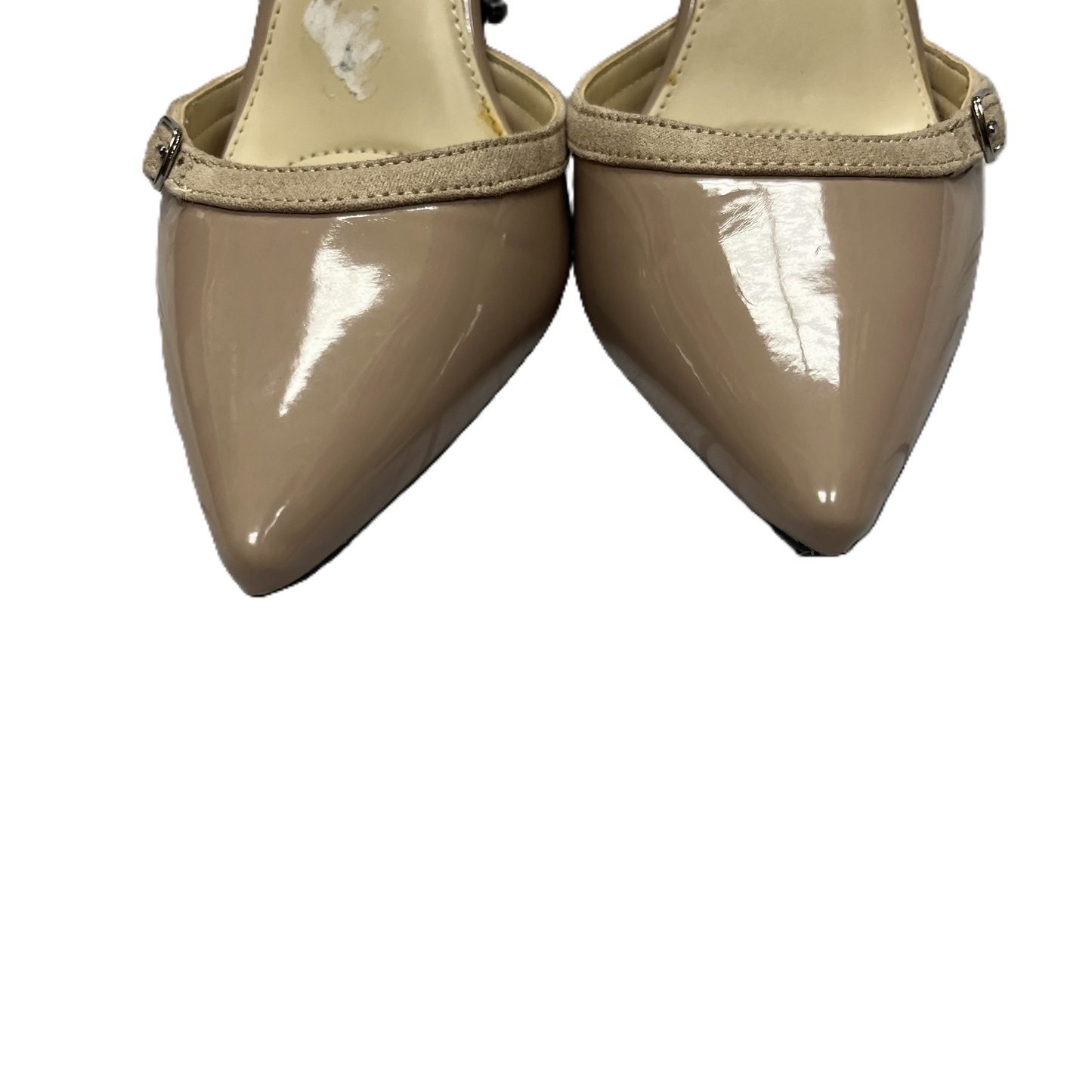 Taupe Shoes Heels Kitten By Jones New York, Size: 7