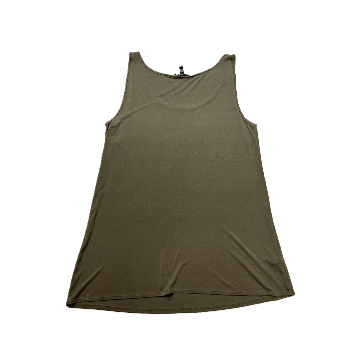 Taupe Top Sleeveless Basic By Eileen Fisher, Size: M