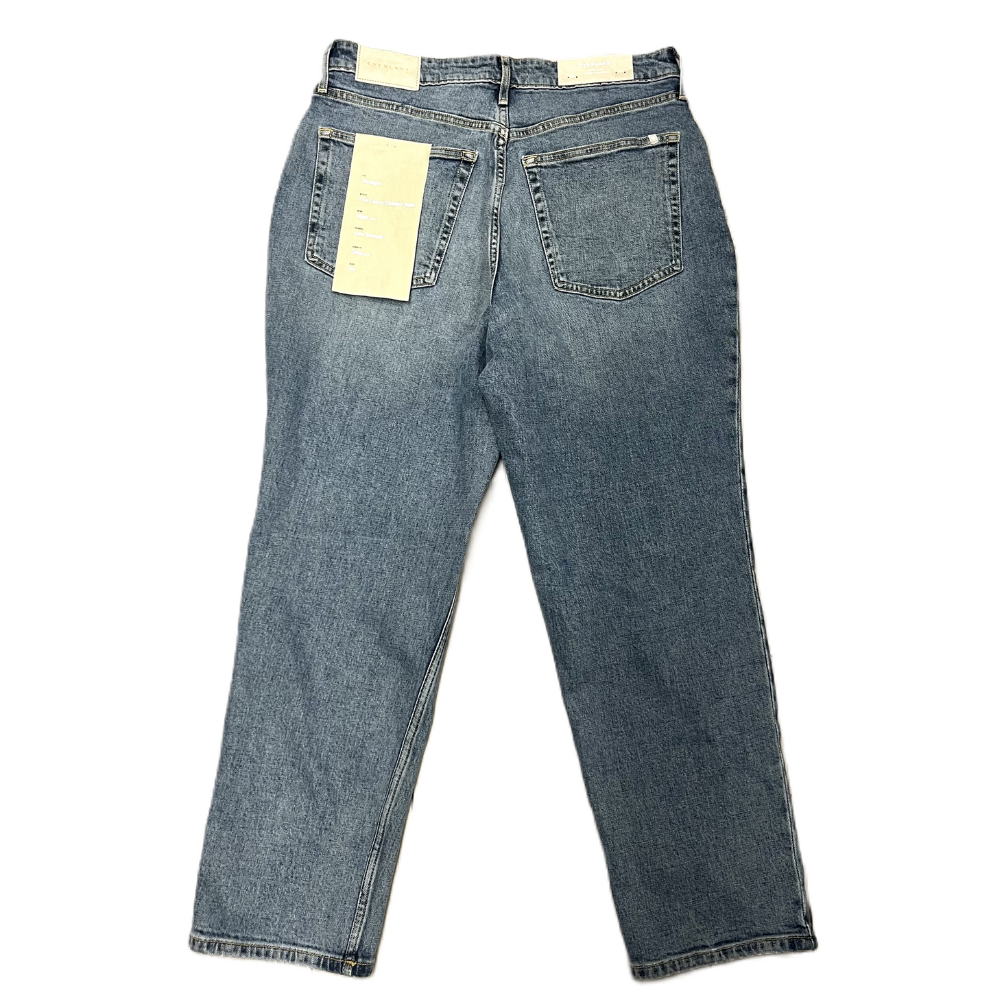 Jeans Straight By Everlane In Blue Denim, Size: 10