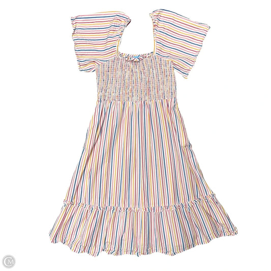 Dress Casual Maxi By Draper James In Pink & Red, Size: L