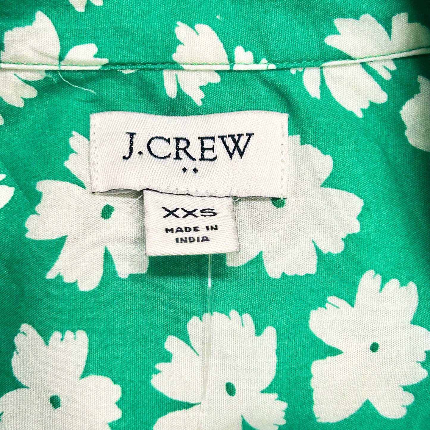 Green Top Sleeveless By J. Crew, Size: Xxs