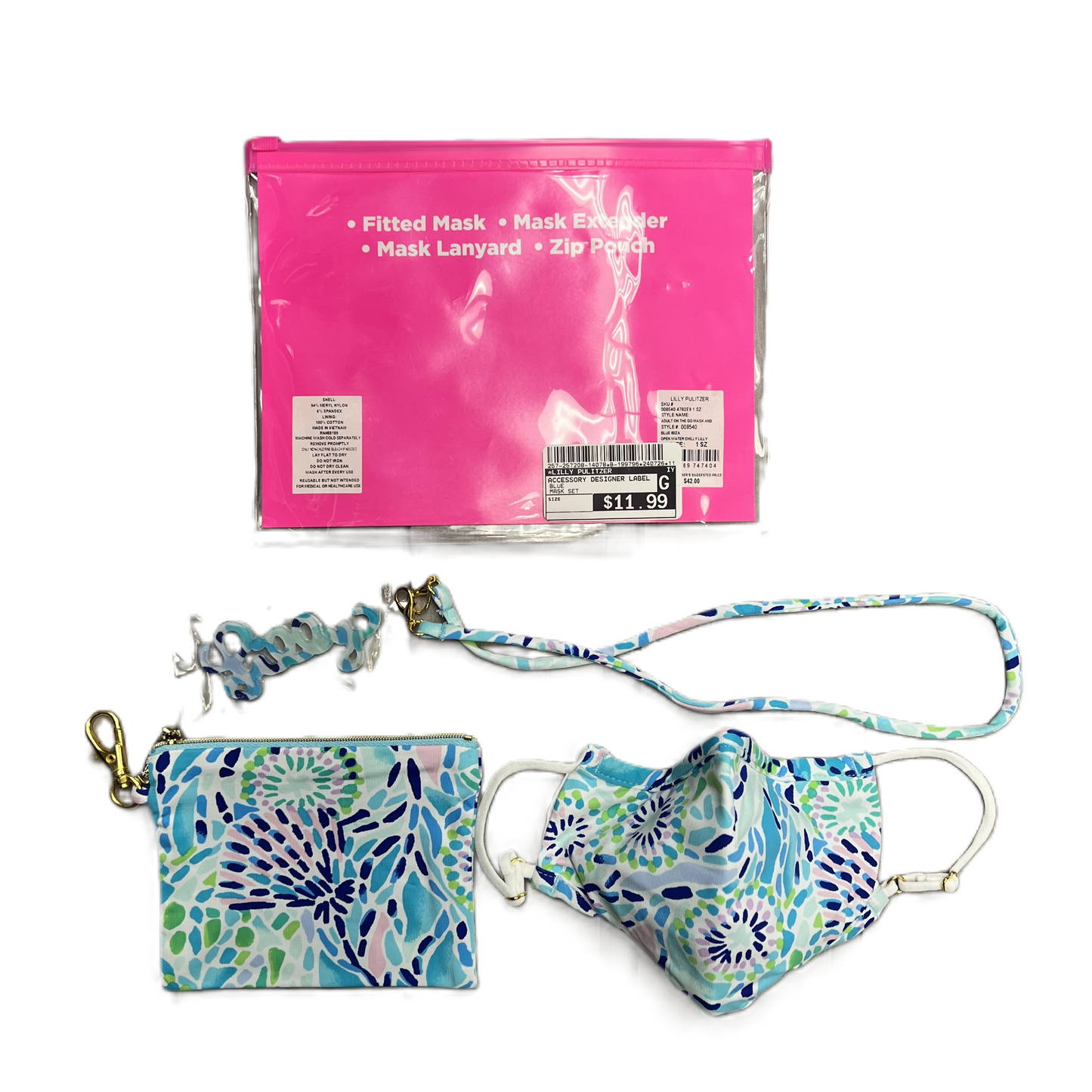 Mask Set Designer By Lilly Pulitzer