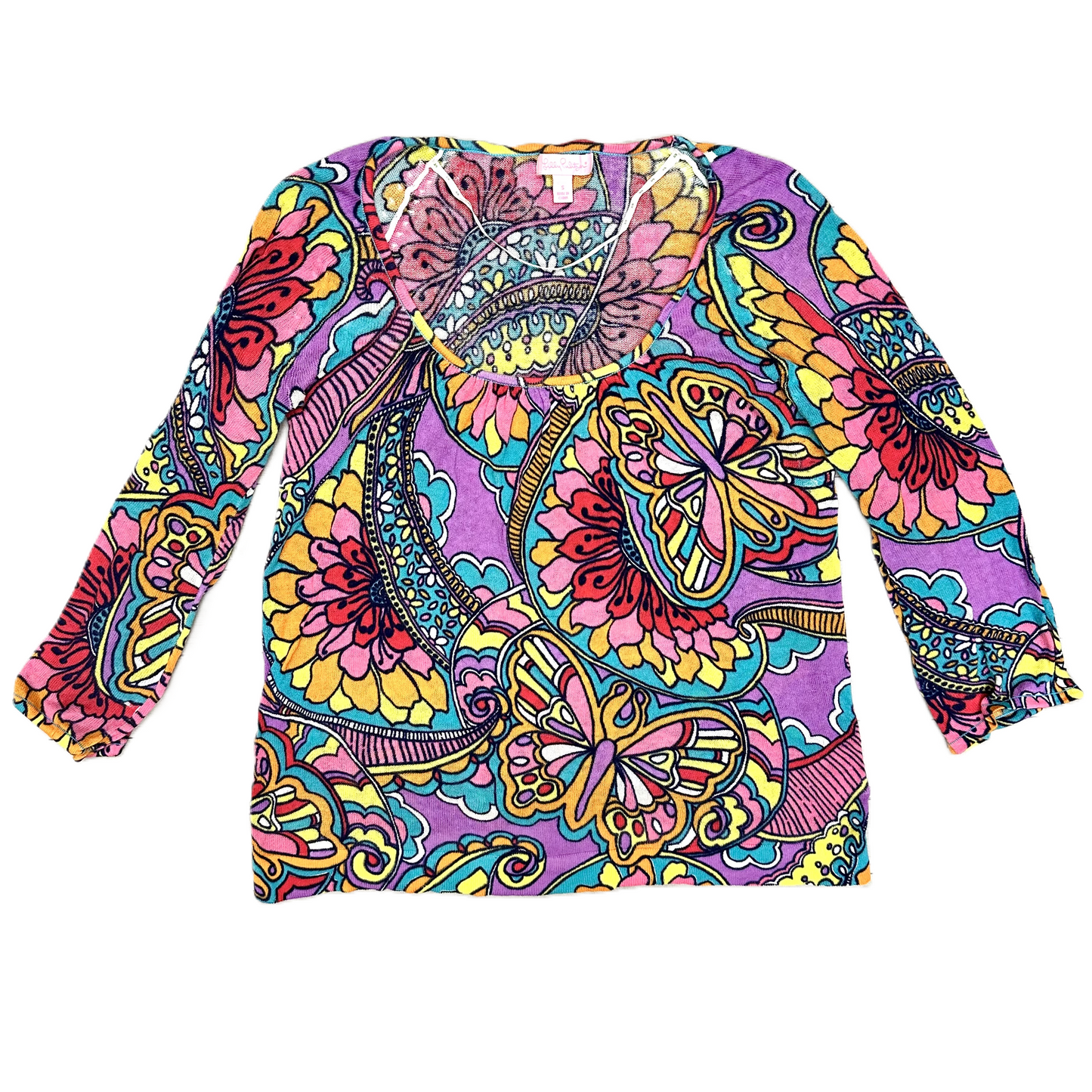 Sweater Designer By Lilly Pulitzer In Multi-colored, Size: S