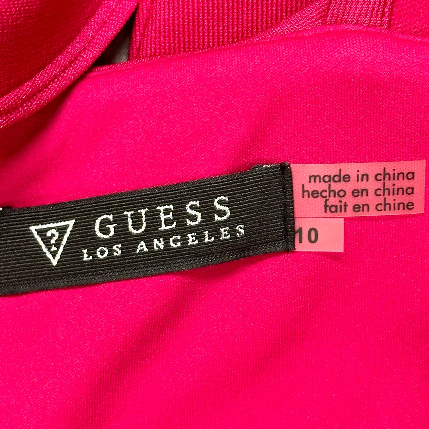 Dress Party Short By Guess In Pink, Size: M