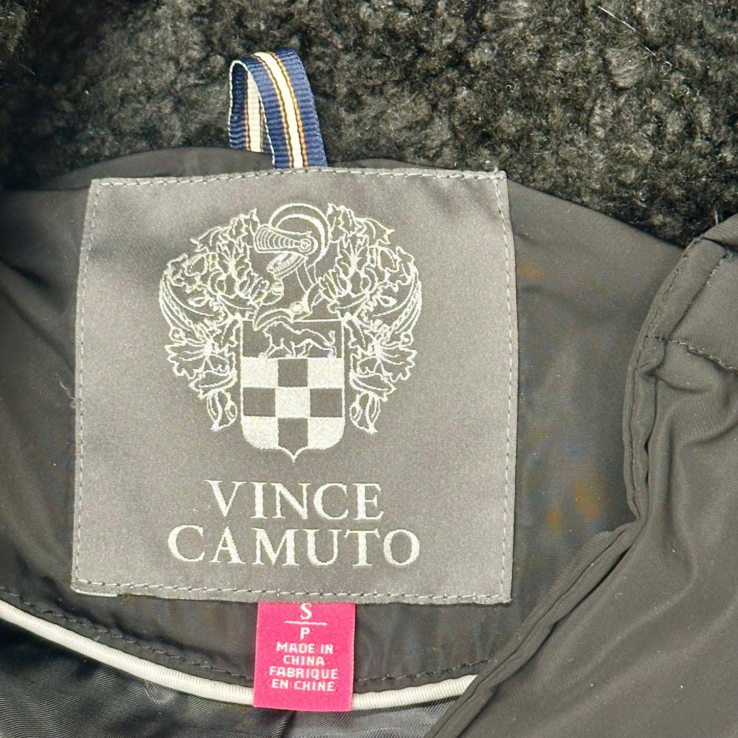 Coat Puffer & Quilted By Vince Camuto In Black, Size: S