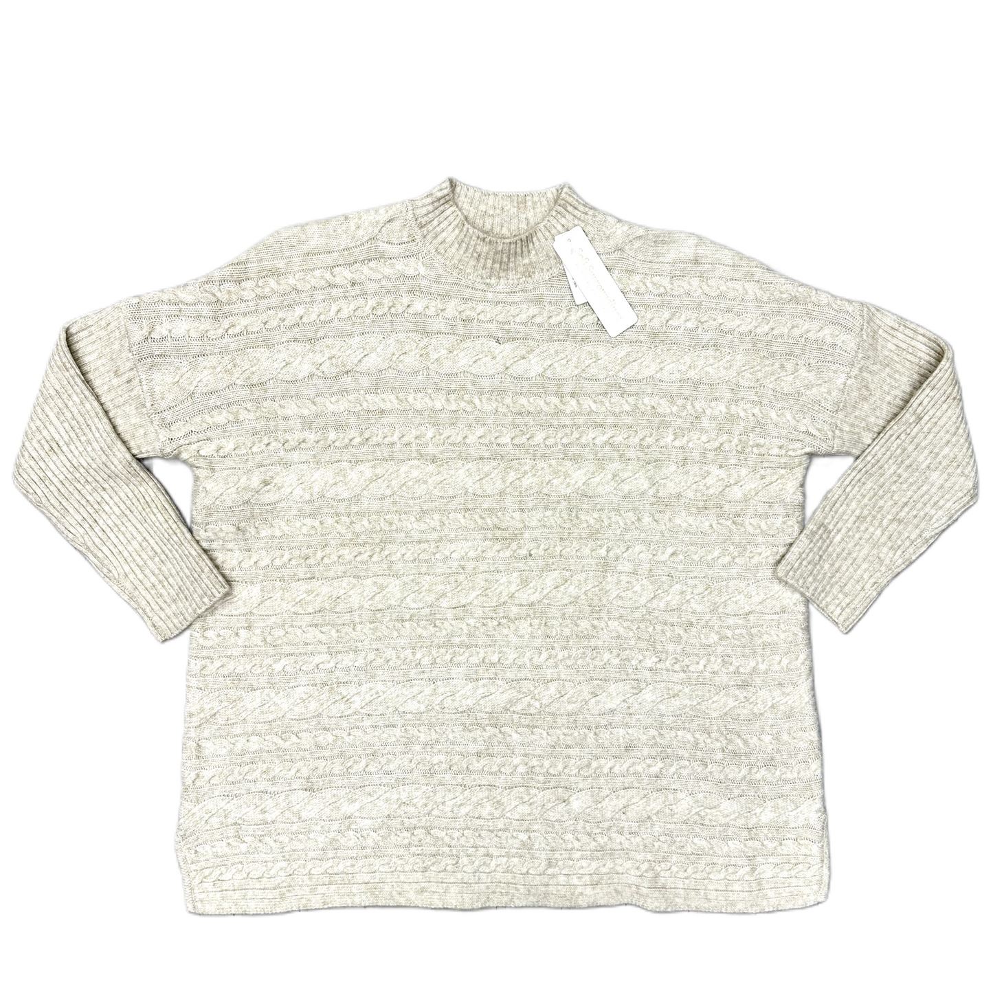 Sweater By Soft Surroundings In Cream, Size: M