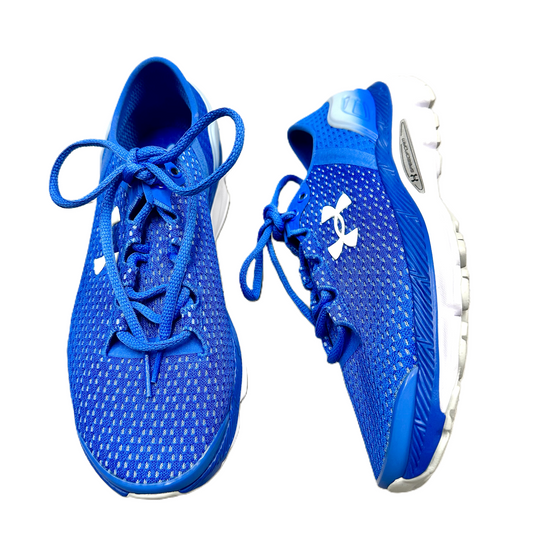 Shoes Athletic By Under Armour In Blue, Size: 6.5