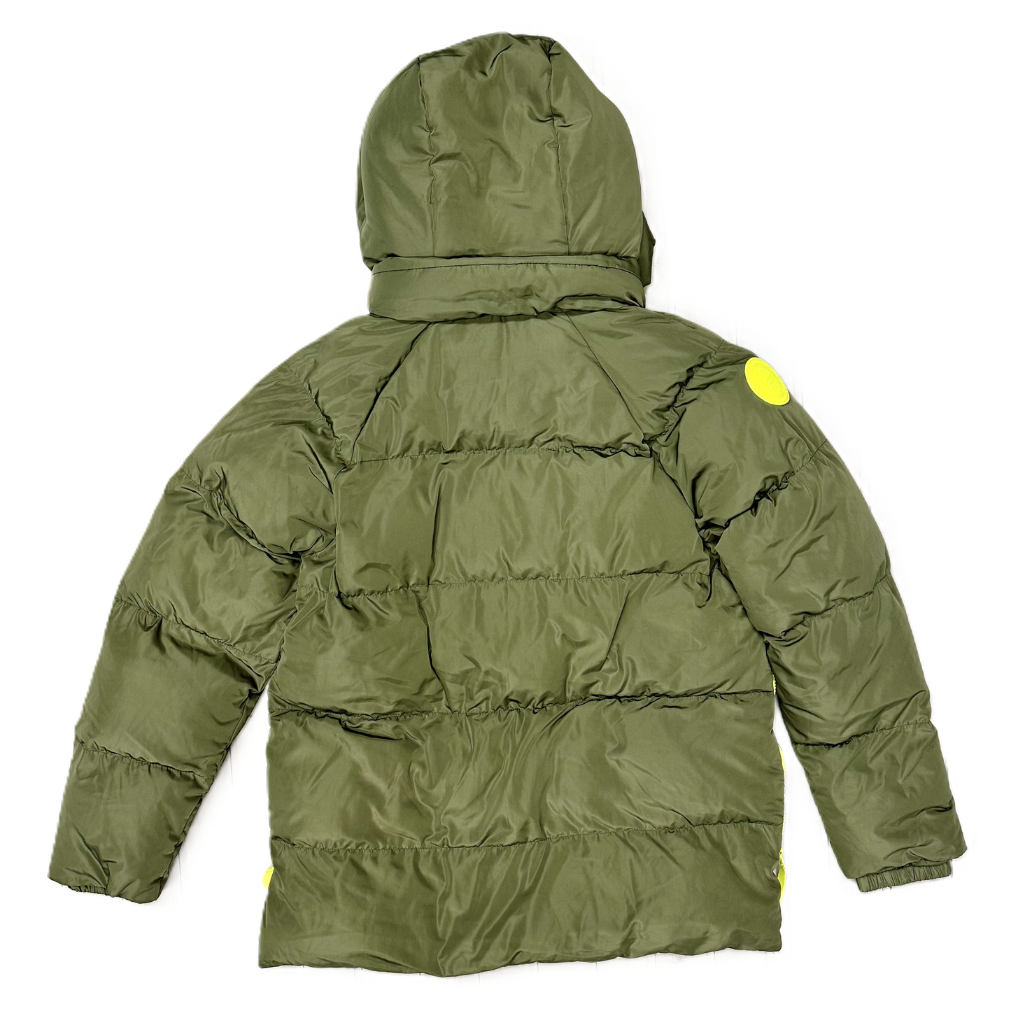 Coat Puffer & Quilted By Fabletics In Green, Size: M