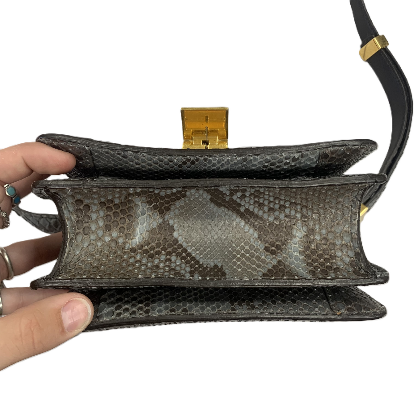 Crossbody Luxury Designer By Celine, Size: Small