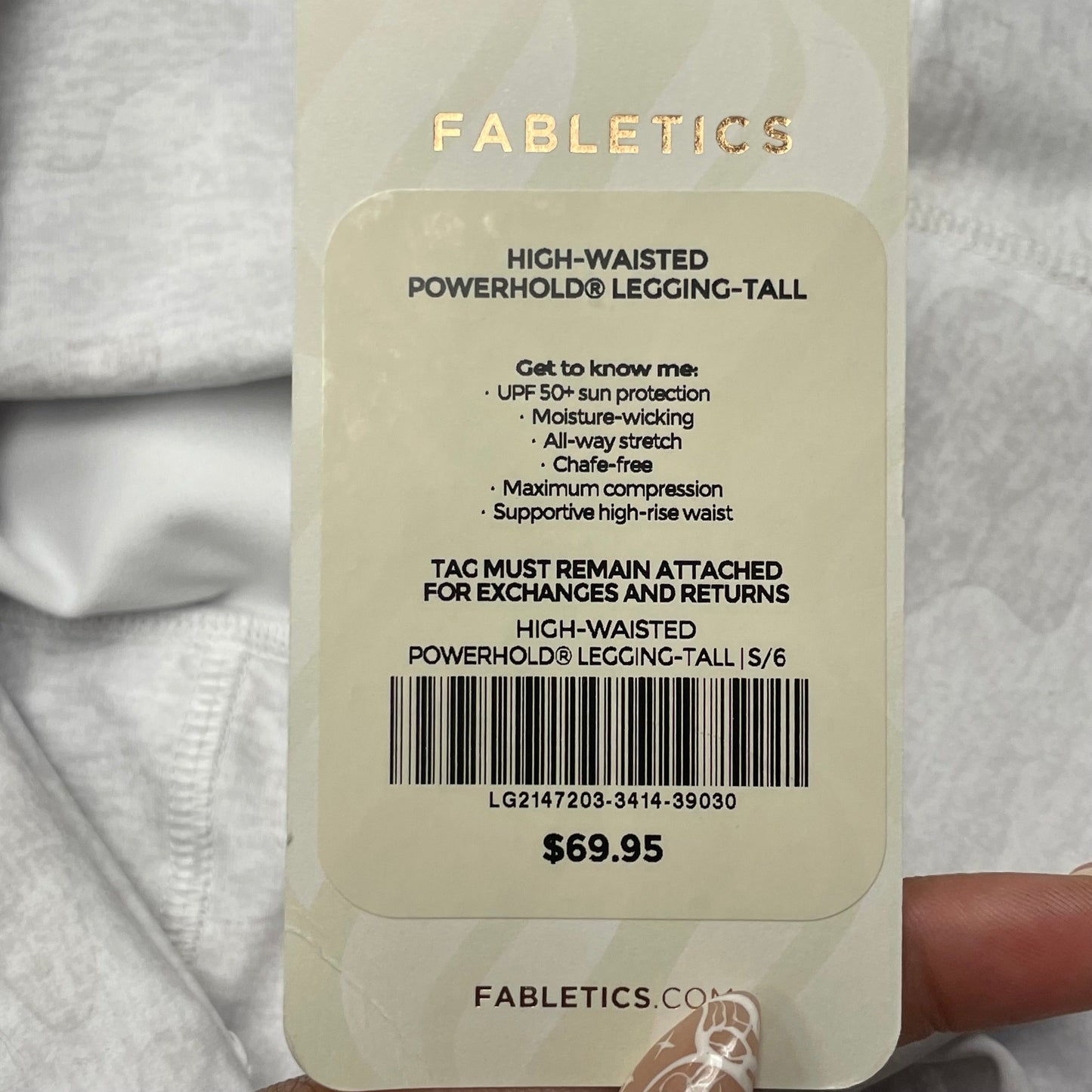 Athletic Leggings By Fabletics In Camouflage Print, Size: S