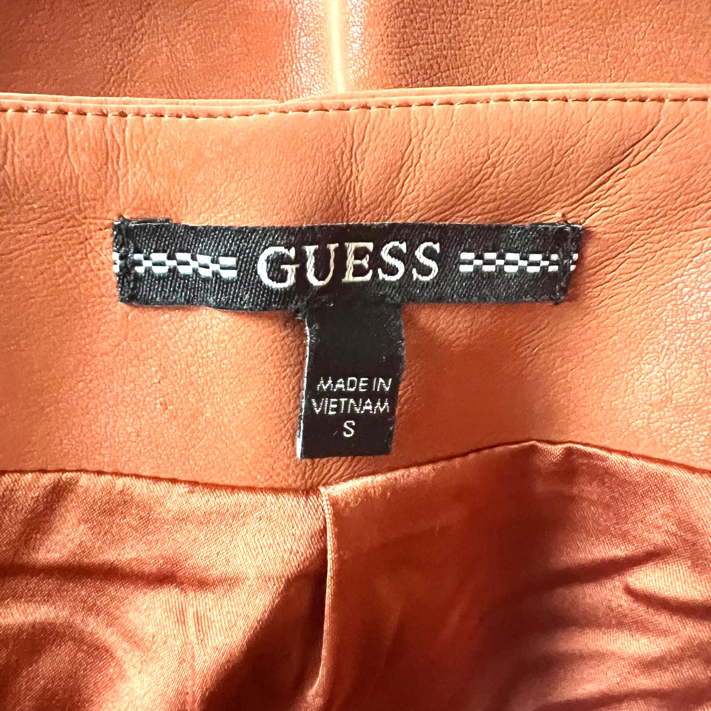 Skirt Mini & Short By Guess In Orange, Size: S