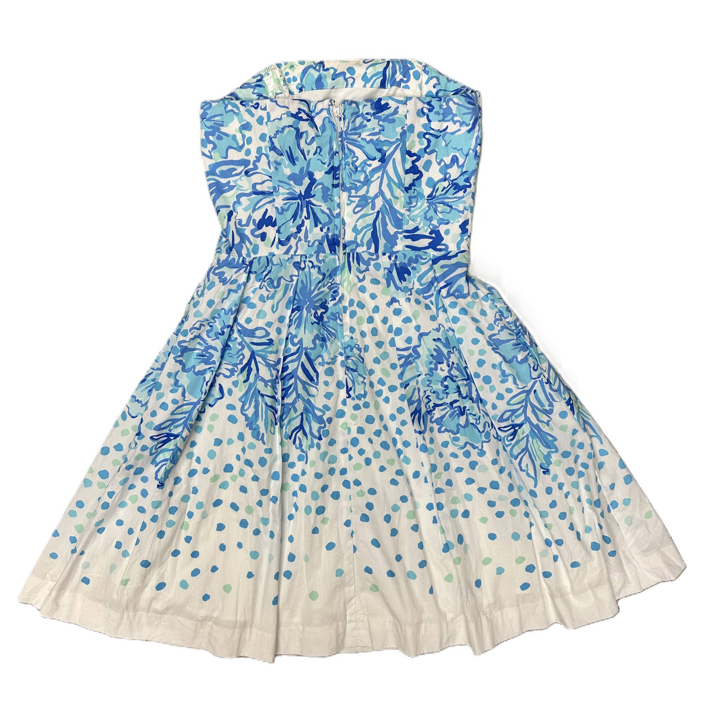 Dress Designer By Lilly Pulitzer In Blue & White, Size: Xxs