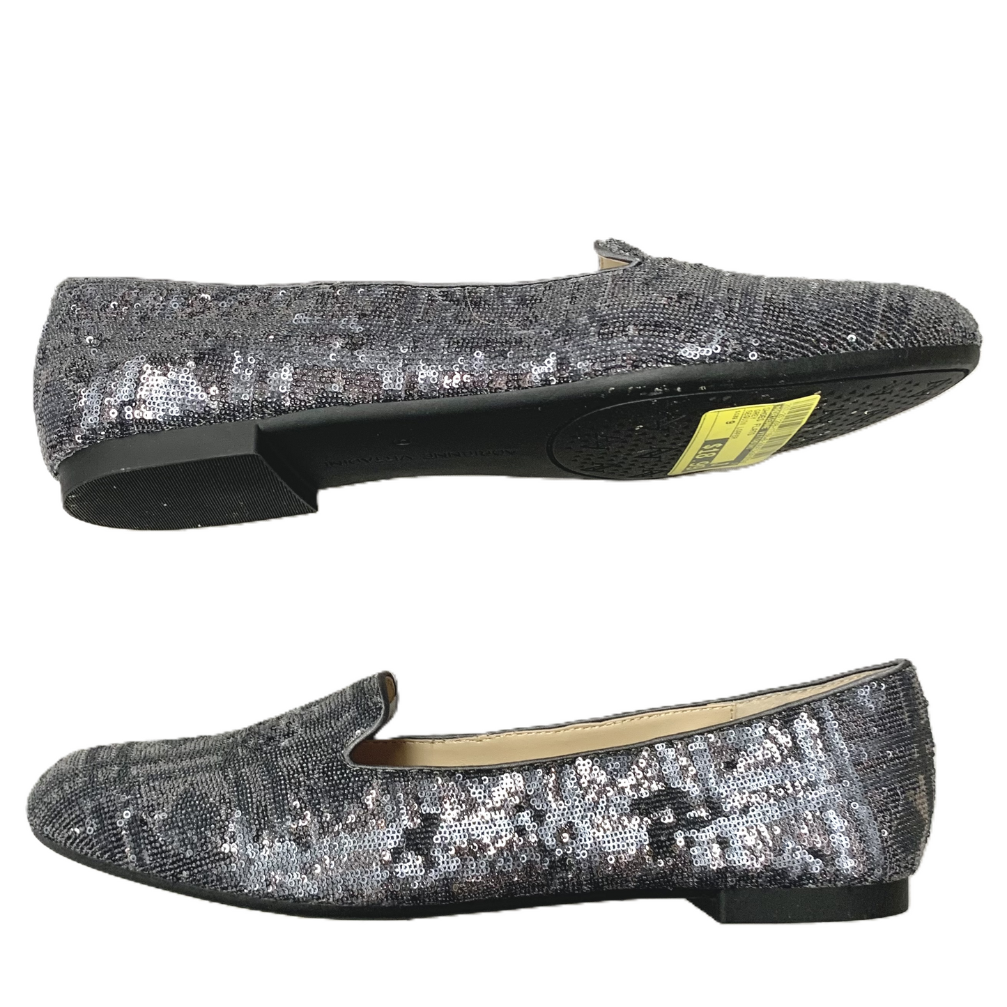 Shoes Flats By Adrienne Vittadini In Grey, Size: 9