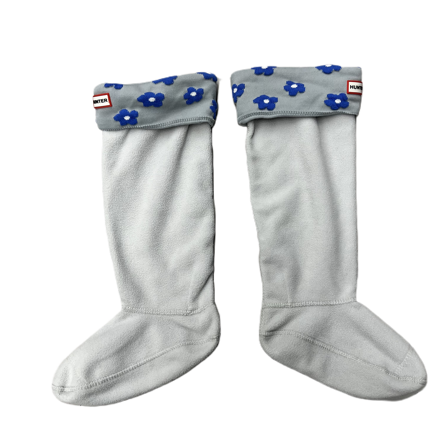 Socks By Hunter In Blue & Grey, Size: L