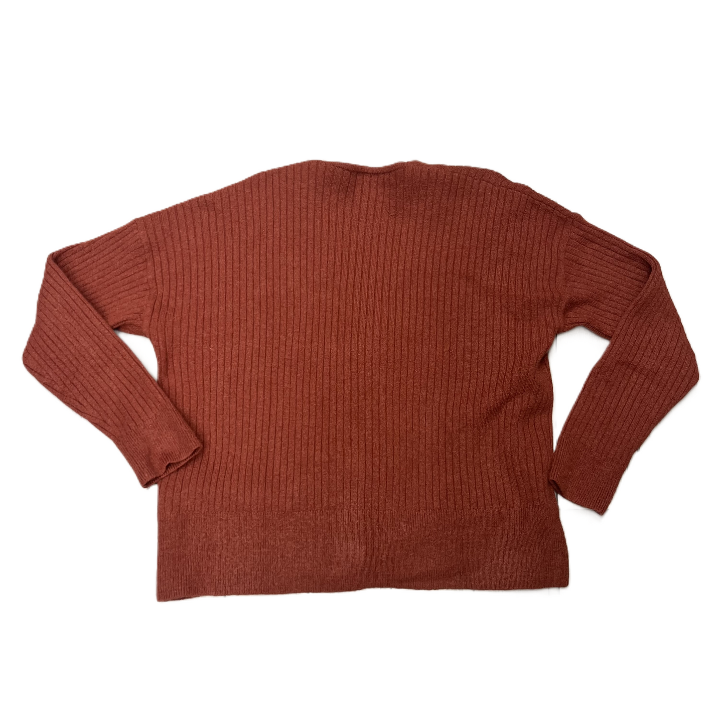 Sweater Cardigan By Madewell In Orange, Size: Xs