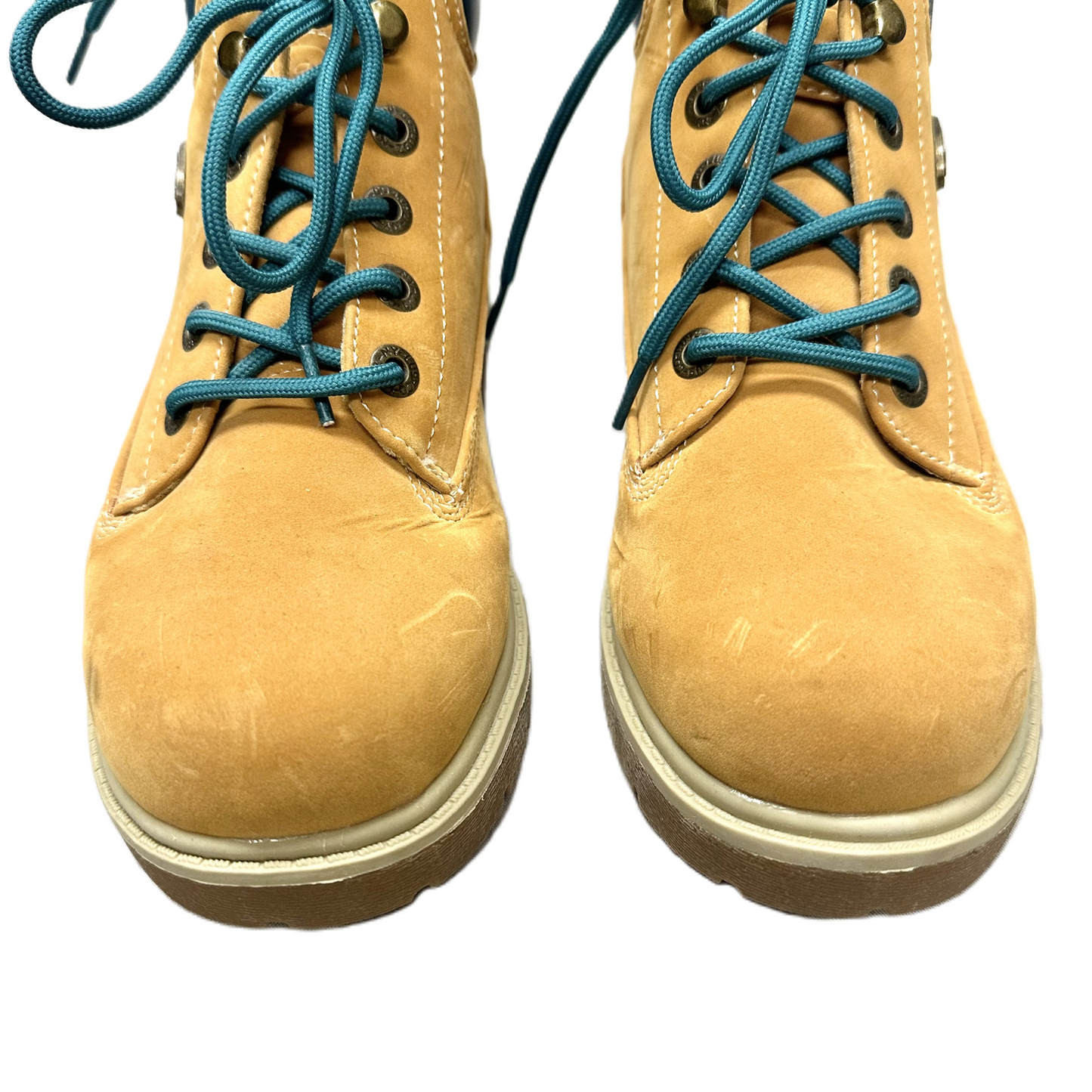 Boots Hiking By Lugz, In Tan, Size: 7.5