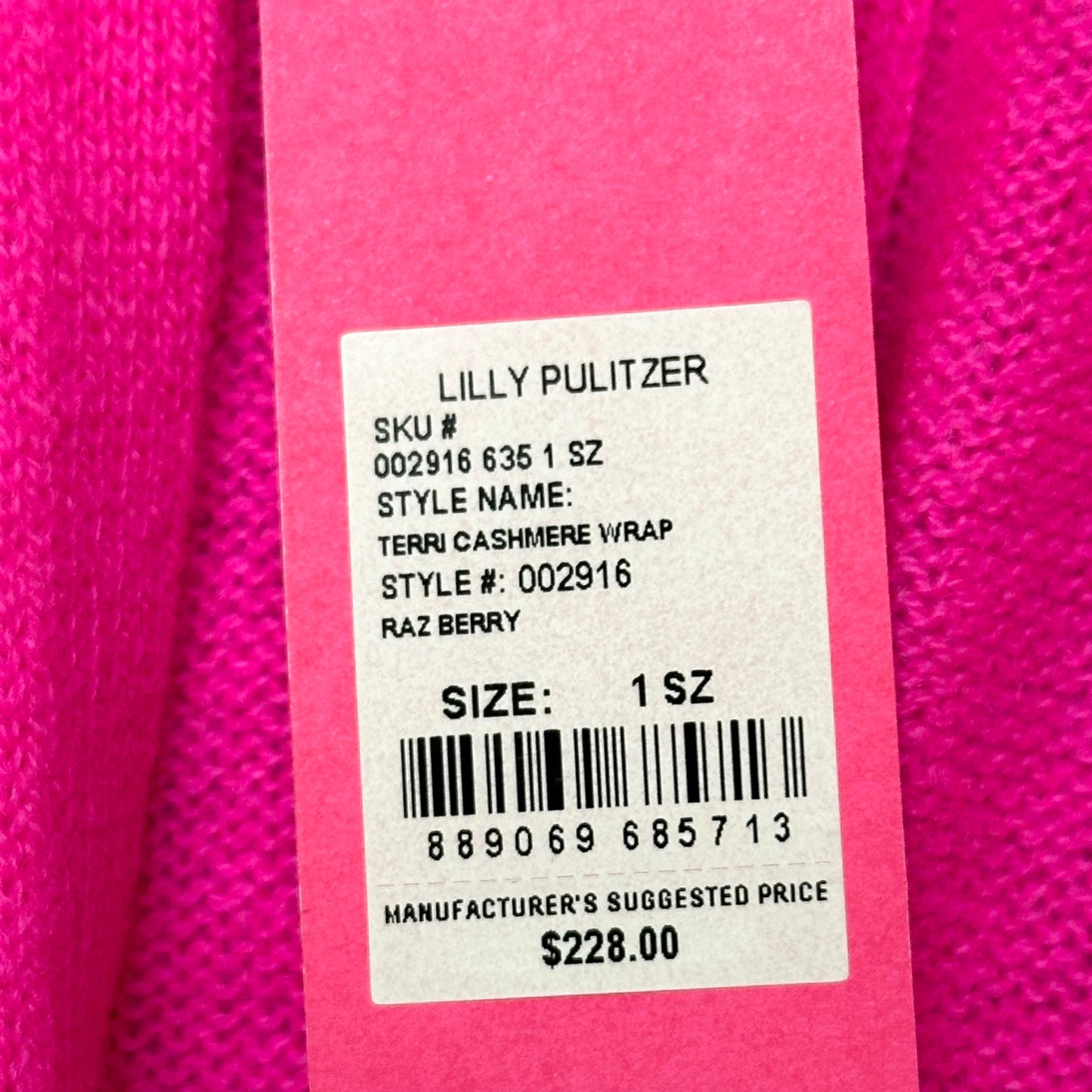 Shawl Designer By Lilly Pulitzer In Pink, Size: Osfm