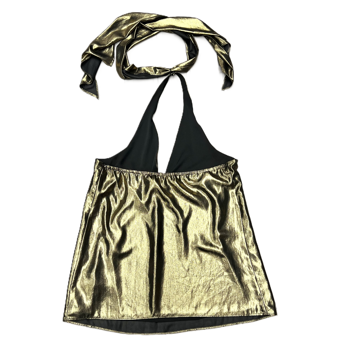 Top Sleeveless By Haute Hippie In Gold, Size: S