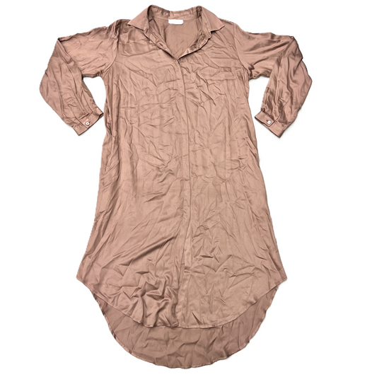 Dress Casual Midi By Neu Nomads In Brown, Size: M