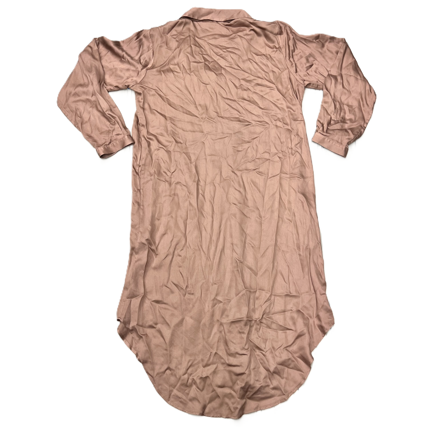 Dress Casual Midi By Neu Nomads In Brown, Size: M