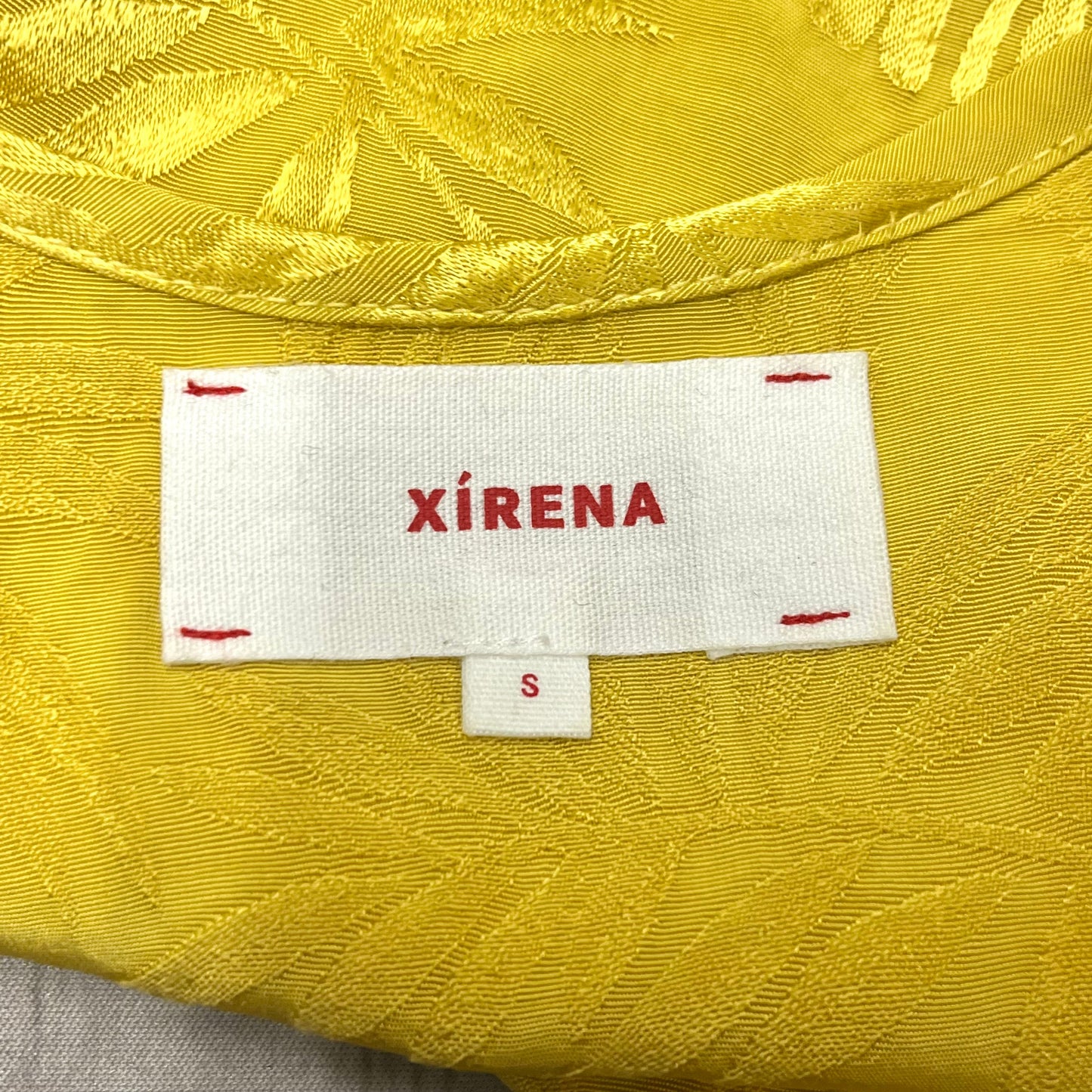 Top Sleeveless By Xirena In Yellow, Size: M