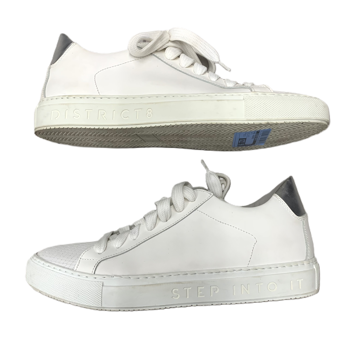 Shoes Sneakers By District8 In White, Size: 9.5