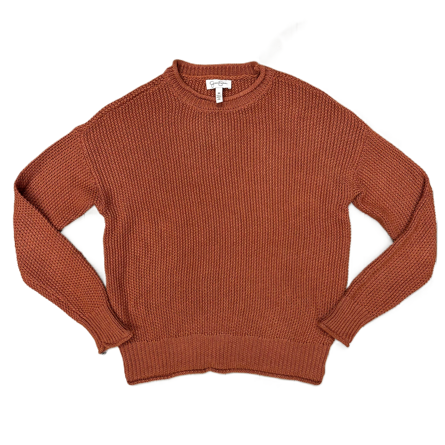 Sweater By Jessica Simpson In Orange, Size: M