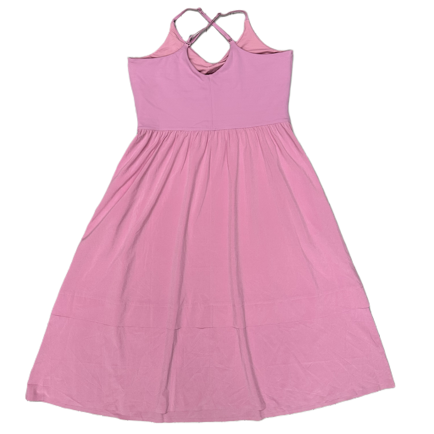 Dress Casual Maxi By Athleta In Pink, Size: L