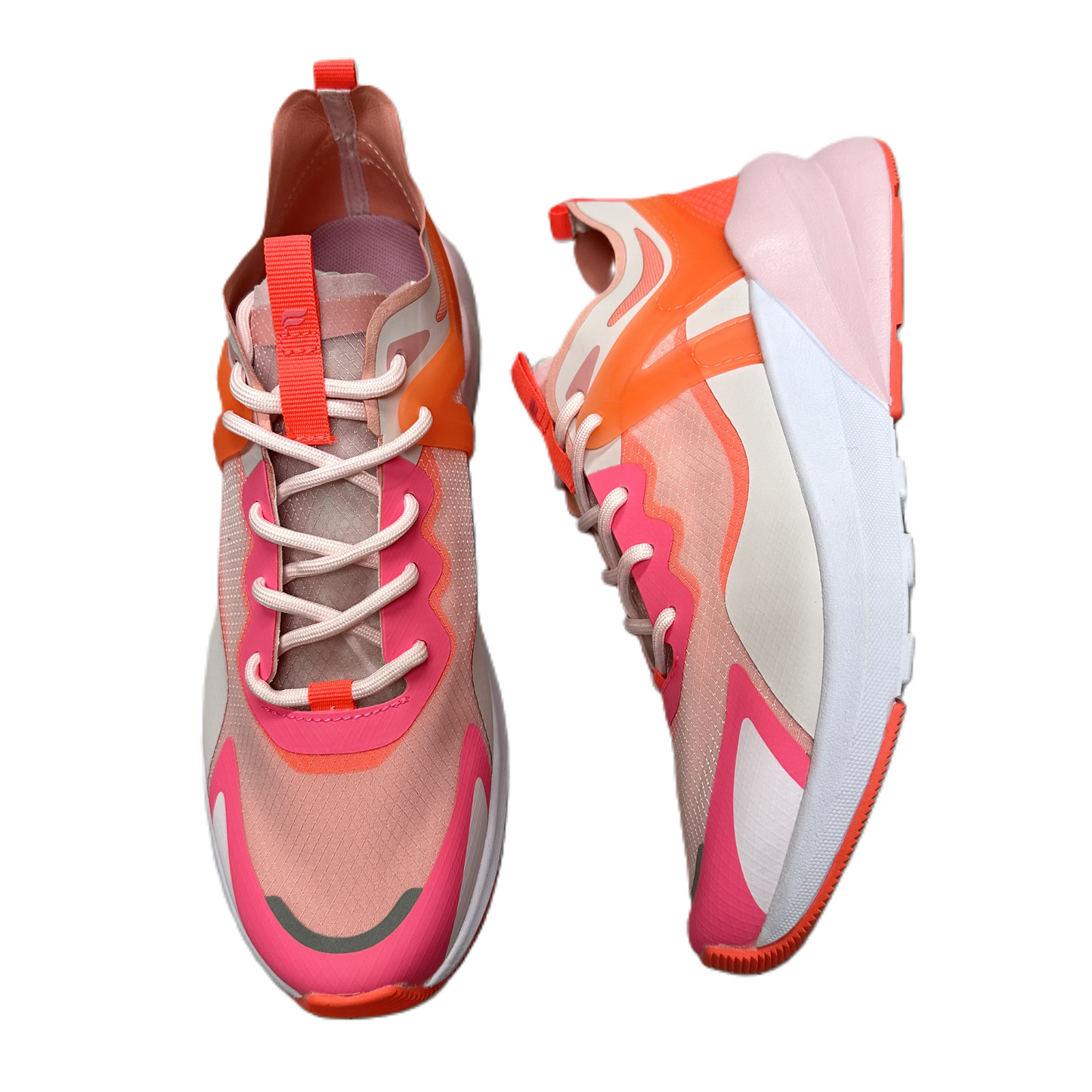 Shoes Athletic By Fabletics In Orange & Pink, Size: 8.5