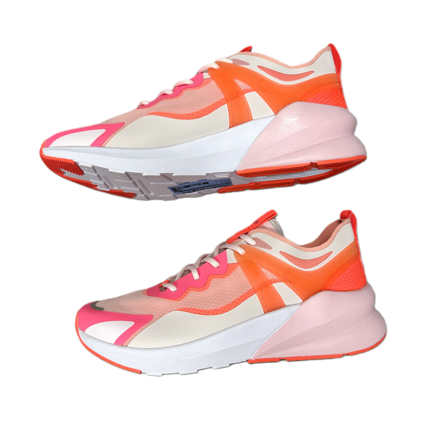 Shoes Athletic By Fabletics In Orange & Pink, Size: 8.5