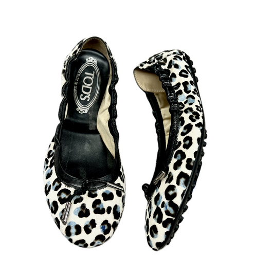 Shoes Luxury Designer By Tods In Leopard Print, Size: 6