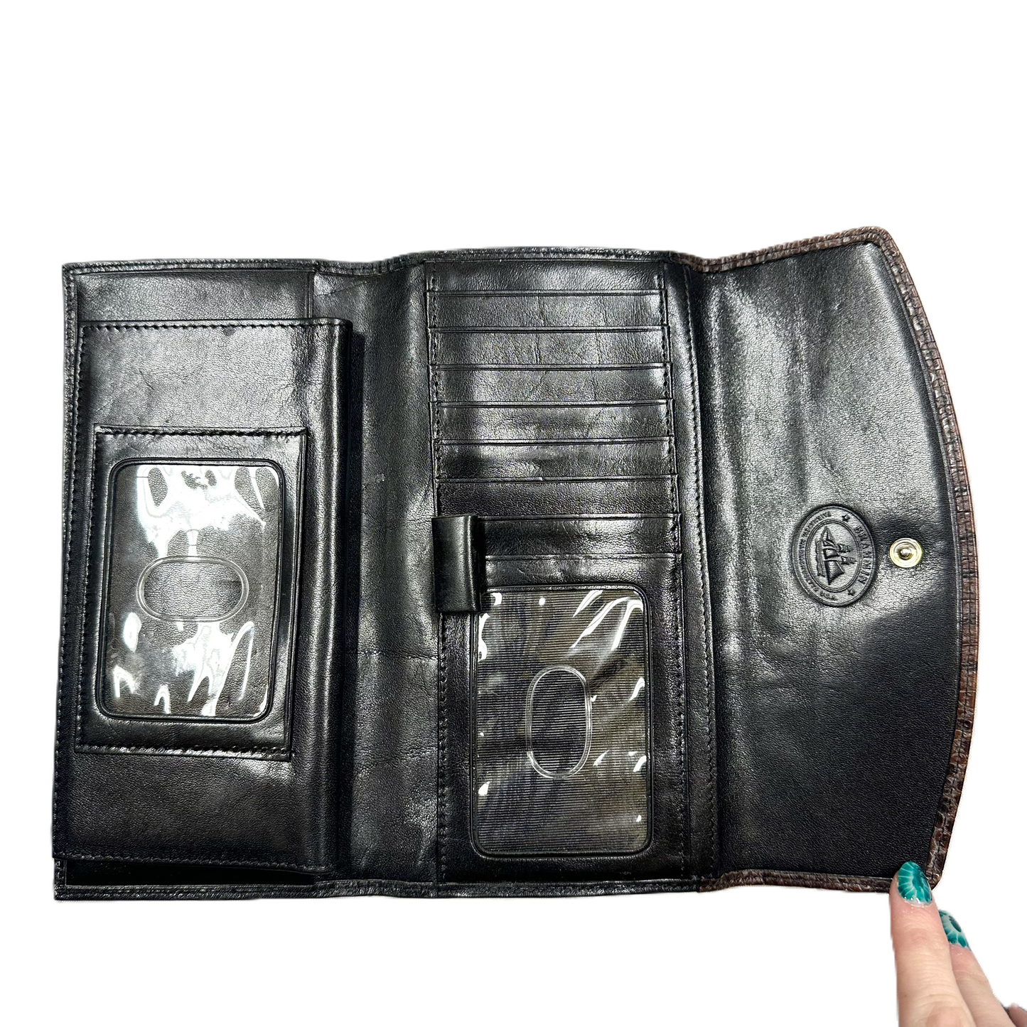 Wallet Designer By Brahmin, Size: Medium