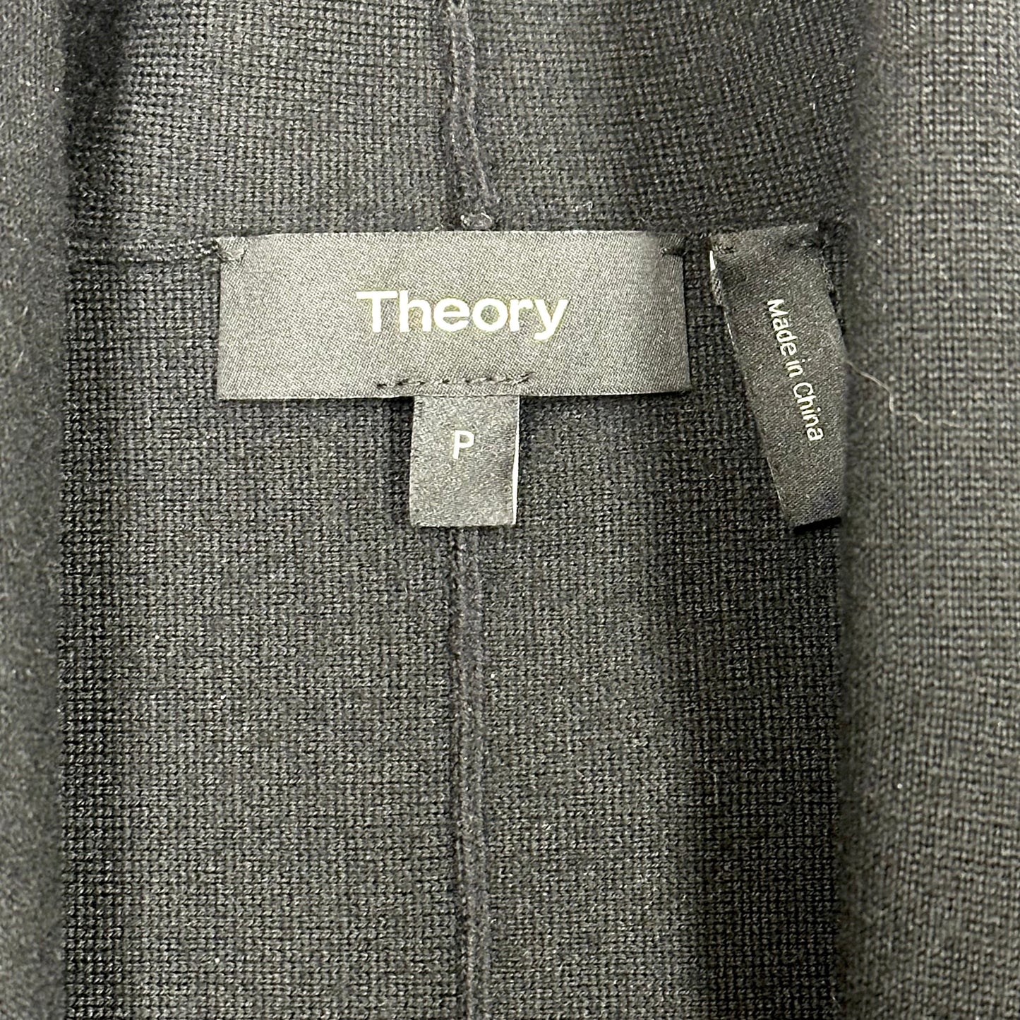 Sweater Cardigan By Theory In Black, Size: Sp