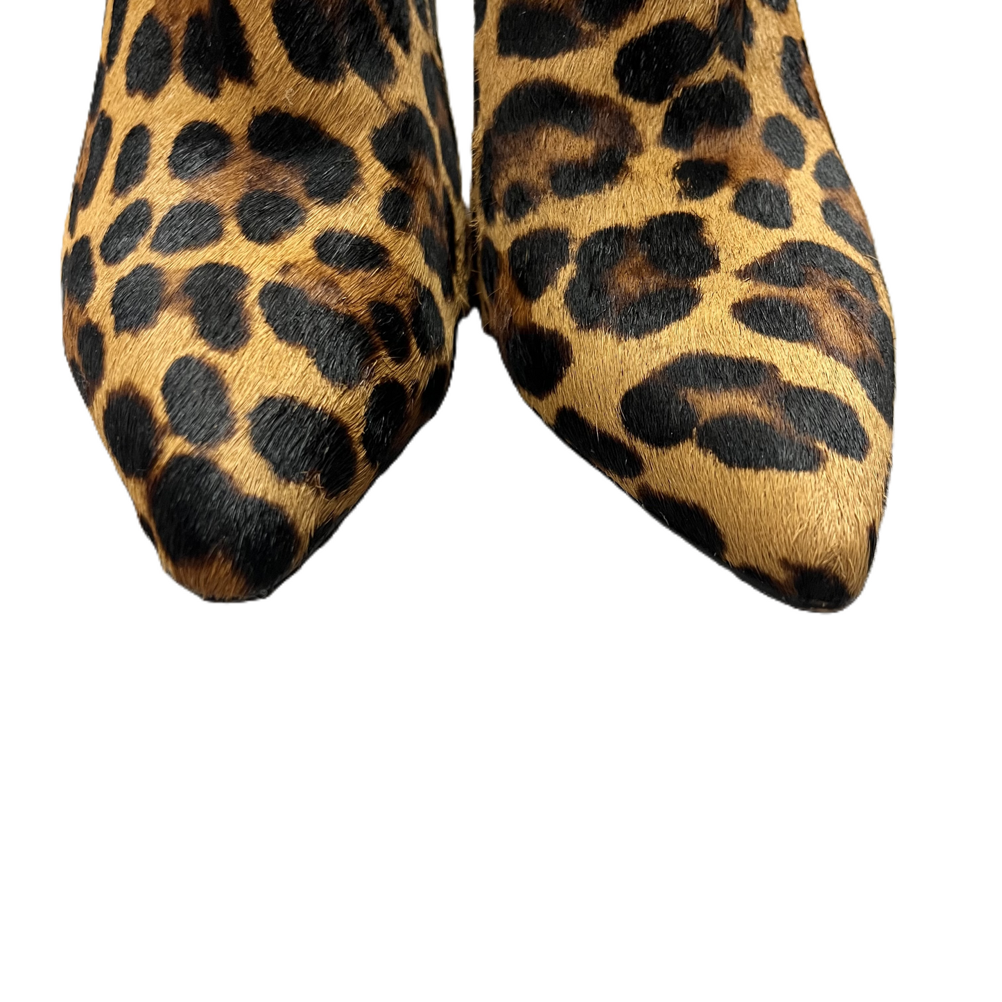 Boots Ankle Heels By Vince Camuto In Leopard Print, Size: 7.5