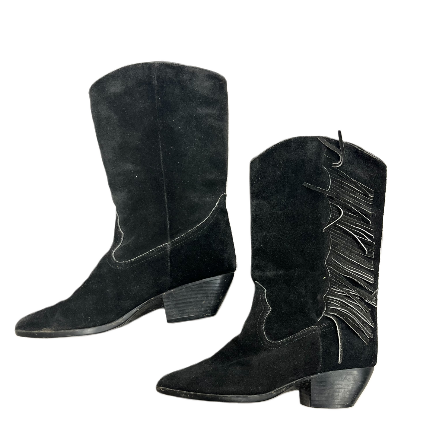 Boots Western By Bruno Berni In Black, Size: 9