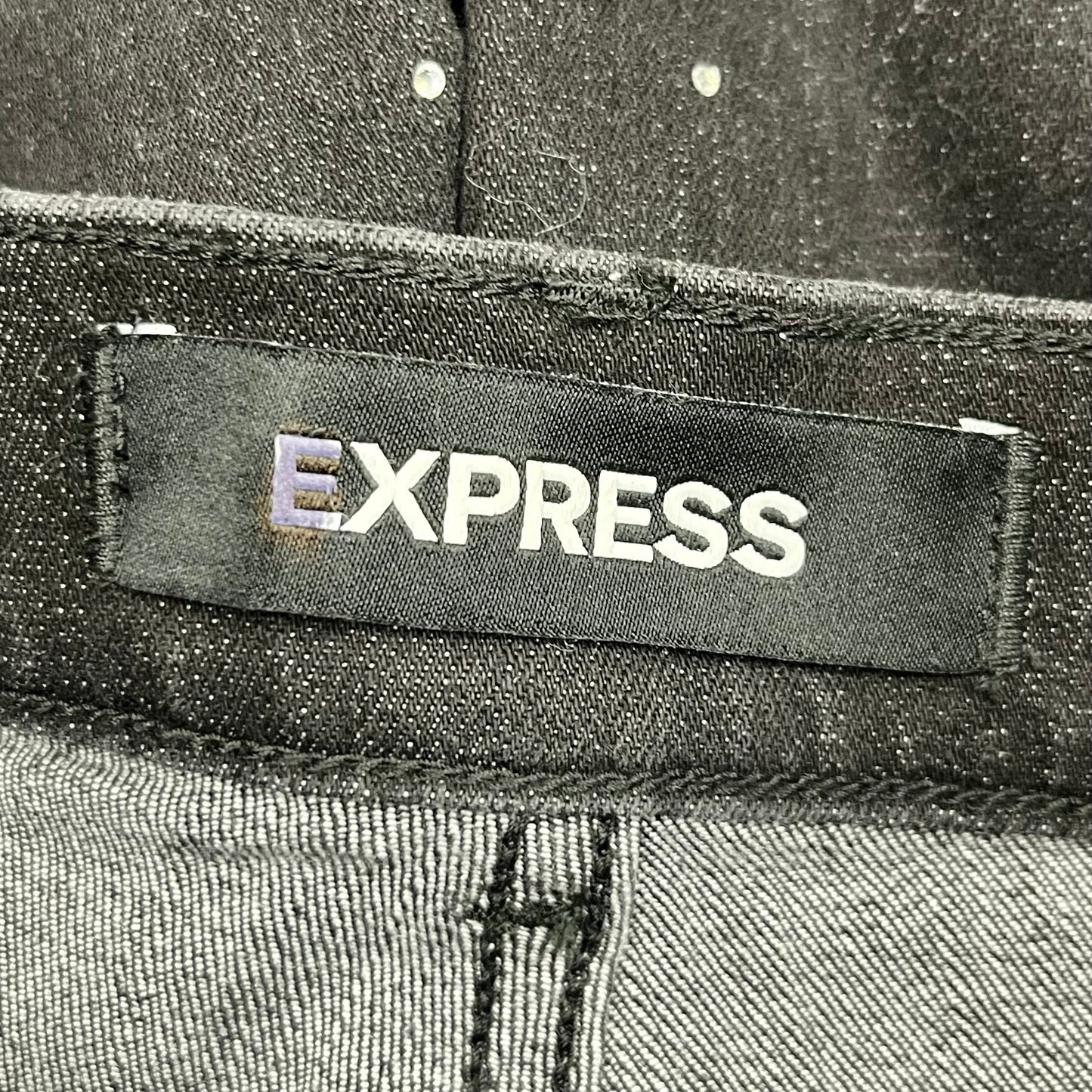 Jeans Jeggings By Express In Black, Size: 8